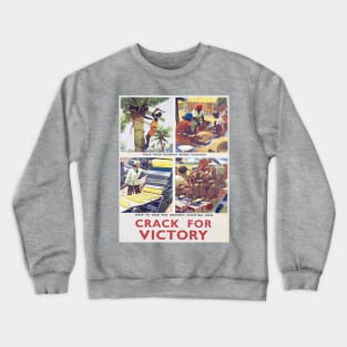 Crack For Victory Crewneck Sweatshirt